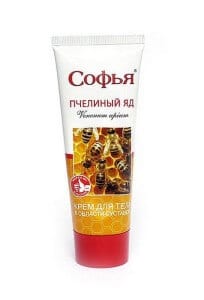 Крем с пчелиным ядом