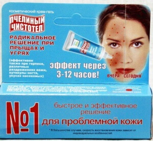 Крем-гкль пчелиный чистотел