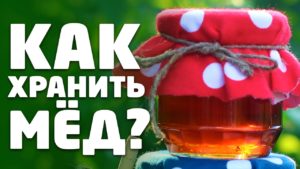 Как правильно хранить мед